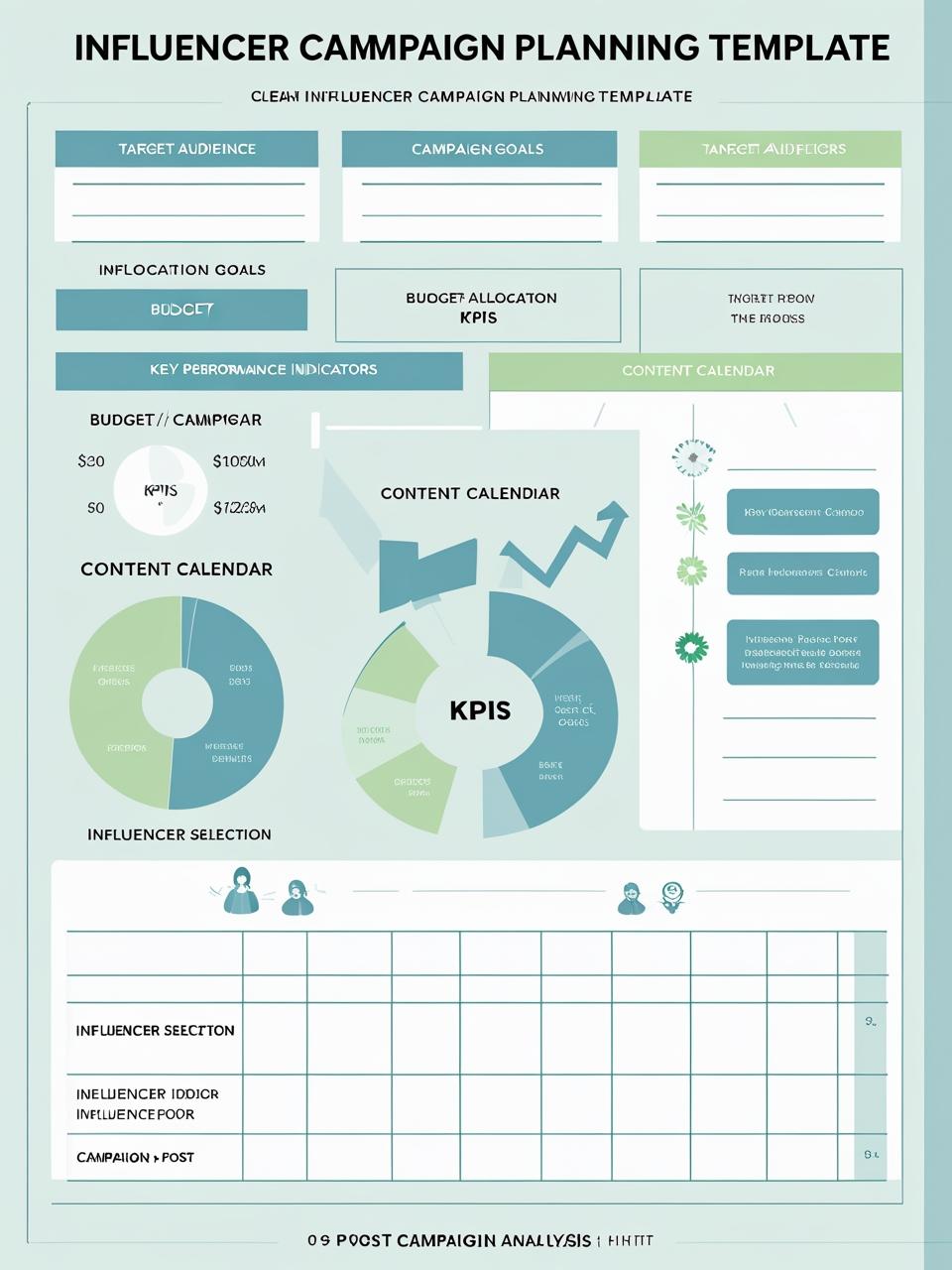 Influencer Campaign Planning Template